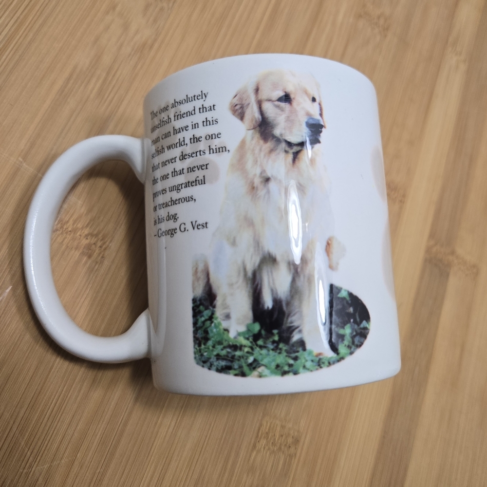 Golden Retriever Dog Coffee Mug Tea Cup